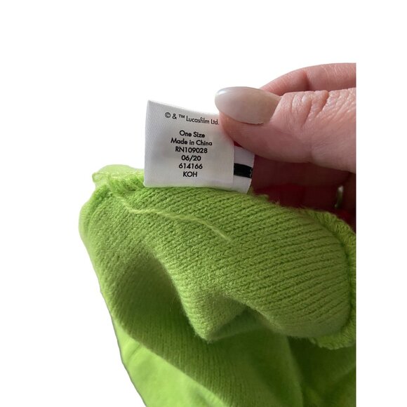 Star Wars Grogu Beanie Green One Size - Picture 3 of 8